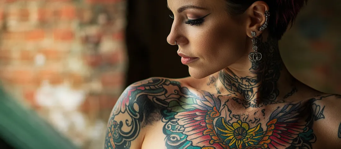 Etching-Style Tattoos: Vintage Illustration Vibes
