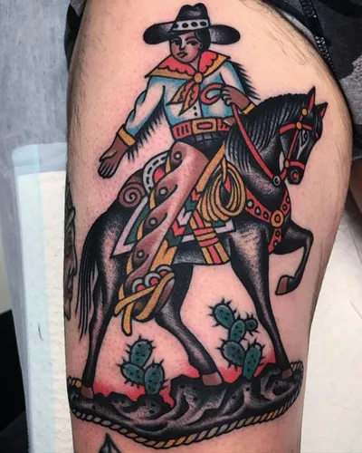 Arte en tinta por Josh Sutterby, tatuador en Melbourne especializado en old_school