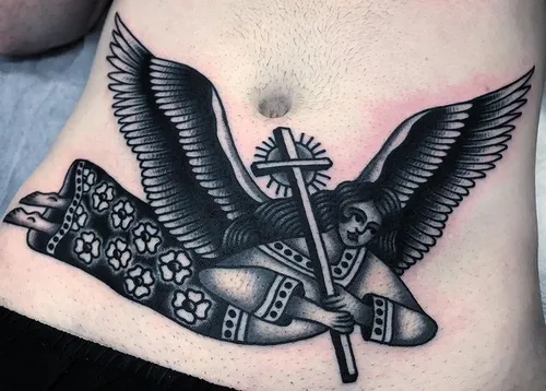 Tatuaje estilo old_school por Josh Sutterby en Melbourne - Buscador tatuadores